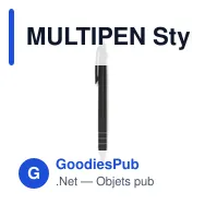MULTIPEN Stylo bille stylet 3 couleurs - Miniature 8