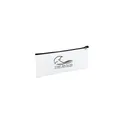 Variante blanc - Trousse à crayons personnalisable MultiPouch avec logo