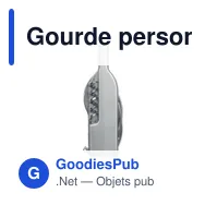 Gourde personnalisée en papier recyclé avec logo - MULTIVINO - Miniature 2