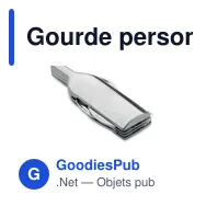 Gourde personnalisée en papier recyclé avec logo - MULTIVINO - Miniature 3