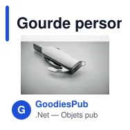 Gourde personnalisée en papier recyclé avec logo - MULTIVINO - Miniature 6