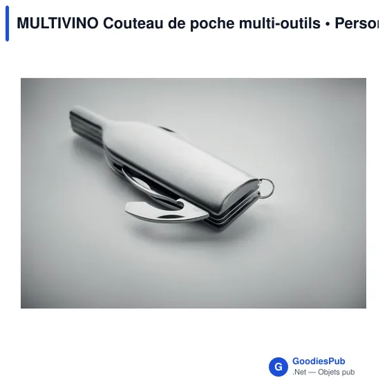 Gourde personnalisée en papier recyclé avec logo - MULTIVINO - Image 6