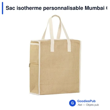 Sac isotherme personnalisable Mumbai Cooler Bag XL avec logo