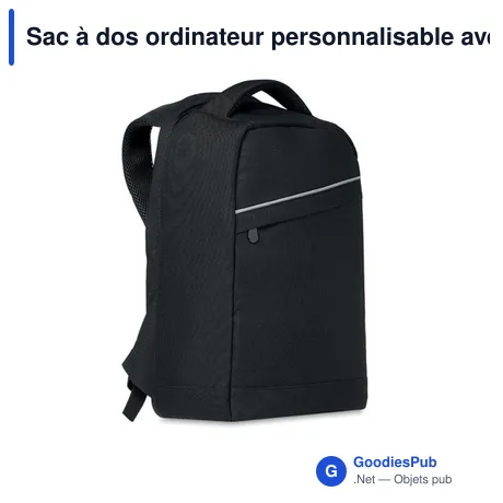Sac à dos ordinateur personnalisable avec logo - Munich