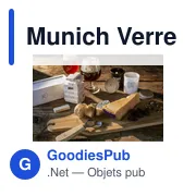 Verre à bière personnalisable Munich avec logo - 370 ml - Miniature 4