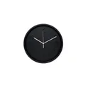 Variante noir - Horloge murale personnalisable en PP avec logo - MURO