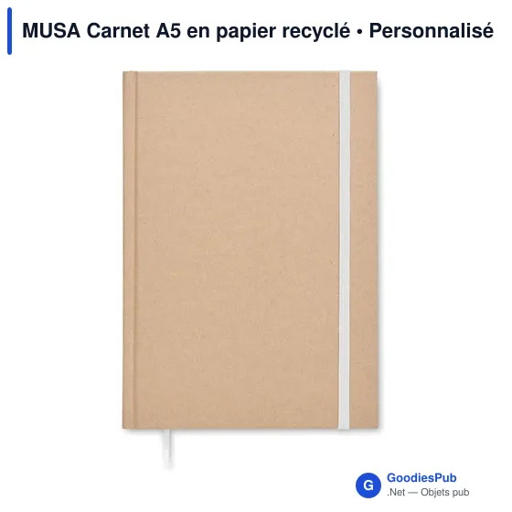 MUSA Carnet A5 en papier recyclé - Image 11