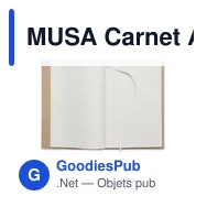 MUSA Carnet A5 en papier recyclé - Miniature 12