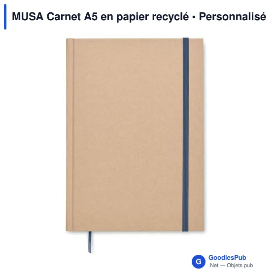 MUSA Carnet A5 en papier recyclé - Image 3