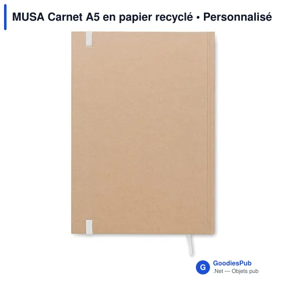 MUSA Carnet A5 en papier recyclé - Image 10