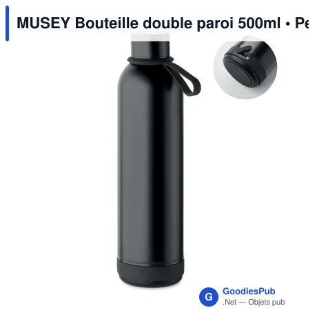 MUSEY Bouteille double paroi 500ml