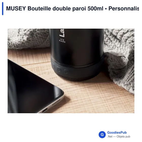 MUSEY Bouteille double paroi 500ml - Image 11