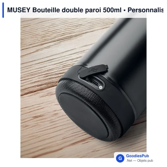 MUSEY Bouteille double paroi 500ml - Image 4
