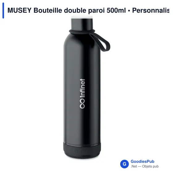 MUSEY Bouteille double paroi 500ml - Image 5