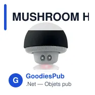 MUSHROOM Haut-parleur sans fil 3W. - Miniature 1