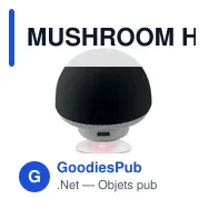MUSHROOM Haut-parleur sans fil 3W. - Miniature 2