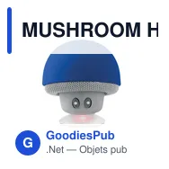 MUSHROOM Haut-parleur sans fil 3W. - Miniature 5