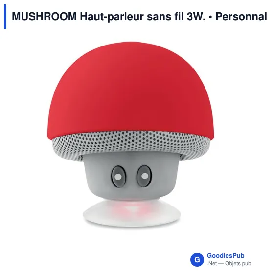 MUSHROOM Haut-parleur sans fil 3W. - Image 6