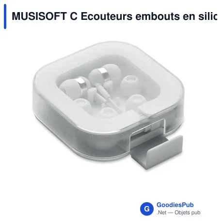 MUSISOFT C Ecouteurs embouts en silicone