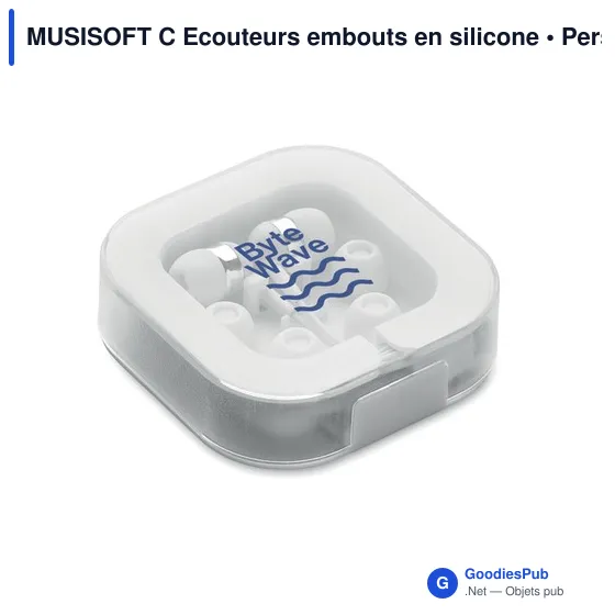 MUSISOFT C Ecouteurs embouts en silicone - Image 4