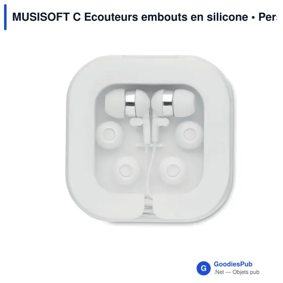MUSISOFT C Ecouteurs embouts en silicone - Image 6