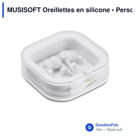 MUSISOFT Oreillettes en silicone