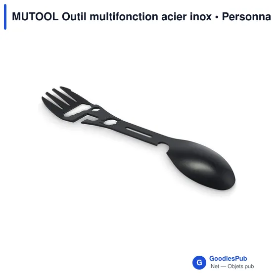 Outil multifonction personnalisable MUTOOL avec logo - Image 1