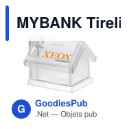 MYBANK Tirelire maison plastique - Miniature 3