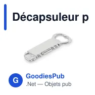 Décapsuleur personnalisable en forme de camion avec logo - Miniature 1
