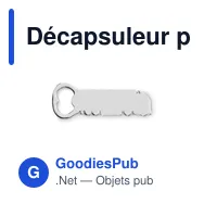 Décapsuleur personnalisable en forme de camion avec logo - Miniature 3