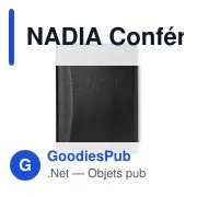 NADIA Conférencier A4 en PU - Miniature 1