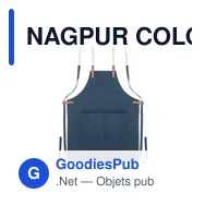 NAGPUR COLOUR Tablier coton orga. 340 gr/m². - Miniature 9