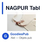 NAGPUR Tablier coton orga. 340 gr/m². - Miniature 7