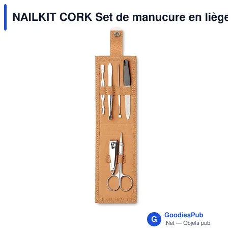 NAILKIT CORK Set de manucure en liège