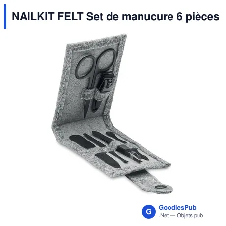 NAILKIT FELT Set de manucure 6 pièces