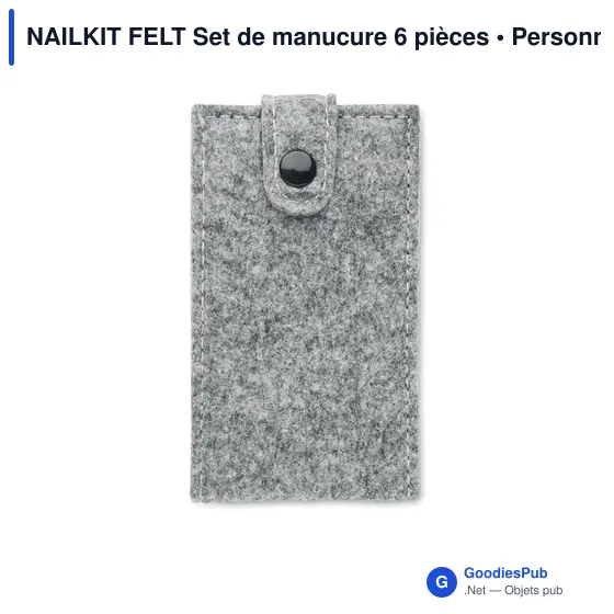 NAILKIT FELT Set de manucure 6 pièces - Image 2