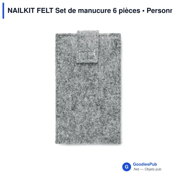 NAILKIT FELT Set de manucure 6 pièces - Image 3