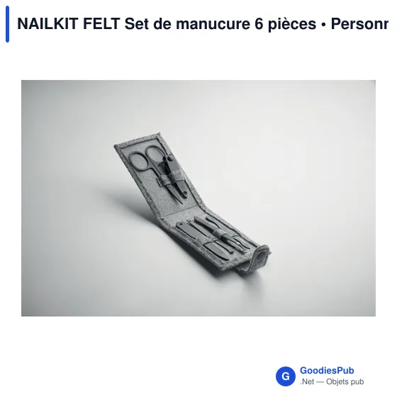 NAILKIT FELT Set de manucure 6 pièces - Image 4
