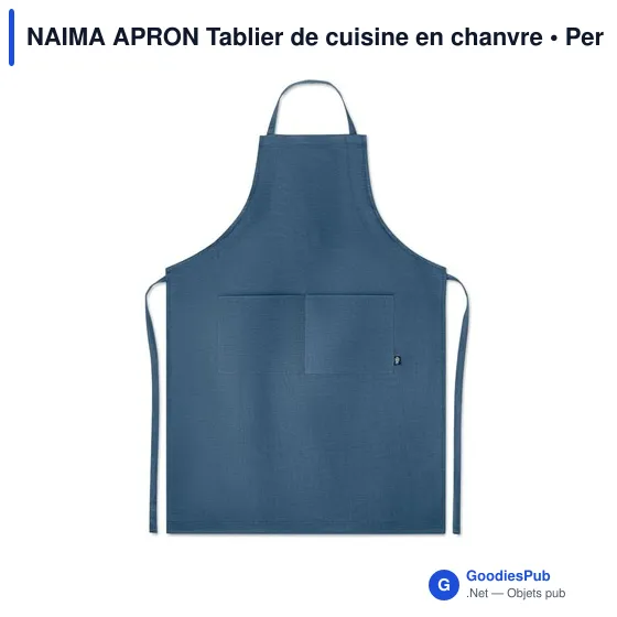 NAIMA APRON Tablier de cuisine en chanvre - Image 4