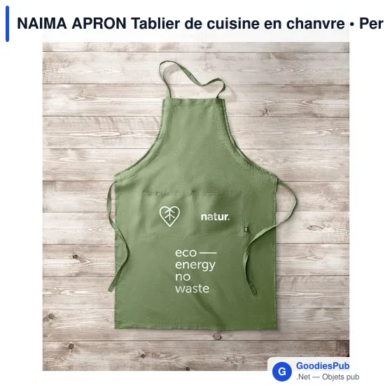 NAIMA APRON Tablier de cuisine en chanvre - Image 7