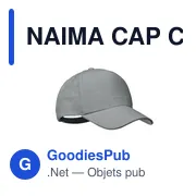 NAIMA CAP CASQUETTE CHANVRE 5 PANNEAUX 370 - Miniature 1