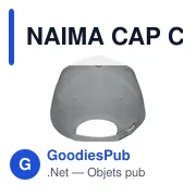 NAIMA CAP CASQUETTE CHANVRE 5 PANNEAUX 370 - Miniature 2