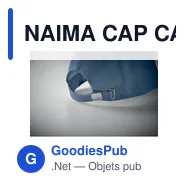 NAIMA CAP CASQUETTE CHANVRE 5 PANNEAUX 370 - Miniature 12