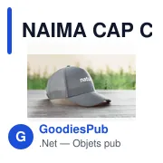 NAIMA CAP CASQUETTE CHANVRE 5 PANNEAUX 370 - Miniature 4