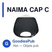 NAIMA CAP CASQUETTE CHANVRE 5 PANNEAUX 370 - Miniature 7
