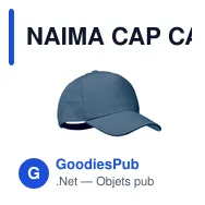 NAIMA CAP CASQUETTE CHANVRE 5 PANNEAUX 370 - Miniature 9