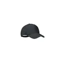 Variante noir - NAIMA CAP CASQUETTE CHANVRE 5 PANNEAUX 370
