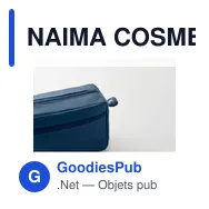 NAIMA COSMETIC Trousse de toilette en chanvre - Miniature 7