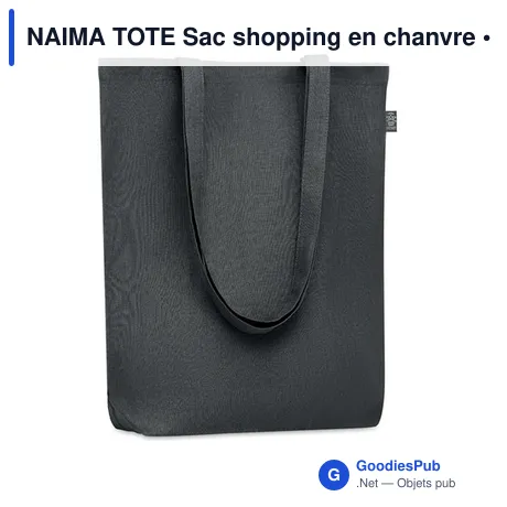 NAIMA TOTE Sac shopping en chanvre