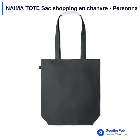 NAIMA TOTE Sac shopping en chanvre - Image 2